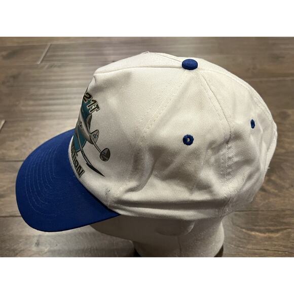 Vtg KC EC-121T Warning Star Constellation US Air Force Adjustable Snapback Hat - Picture 4 of 8